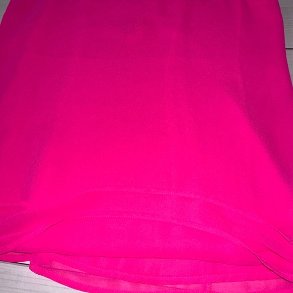 Naked Zebra Hot Pink Tank Top with Lining – Strappy Back | Size Small Summer - Picture 3 of 7
